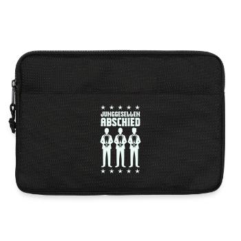 junggesellenabschied_sterne- - Laptoptasche 13" - Schwarz - Vorne