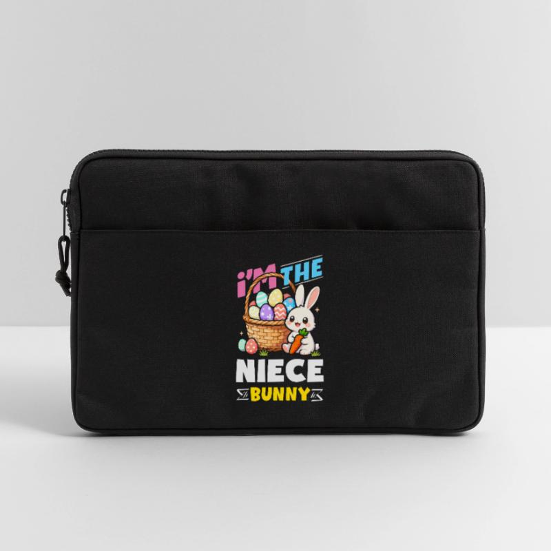 Happy Easter Sweet Easter Bunny Egg Hunt Easter Eggs Laptop bag 13"