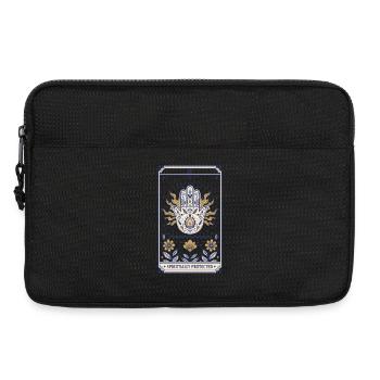 Spiritualität Spirituell geschütztes Lotus Zen - Laptoptasche 13" - Schwarz - Vorne