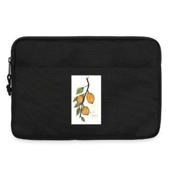 Lemon bush - Laptop bag 13" - black - Front