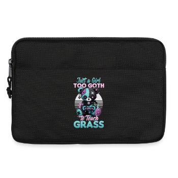 Pastel Goth Soft Goth Gaming Gamer - Laptop bag 13" - black - Front