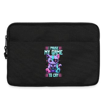 Pastel Goth Soft Goth Gaming Gamer - Sacoche pour ordinateur portable 13 pouces - noir - Devant