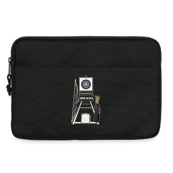 ANCRE VISEZ CALME - Sacoche pour ordinateur portable 13 pouces - noir - Devant