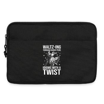 Waltz-Ing Through Dance Puns Idioms With A Twist - Laptop bag 13" - black - Front
