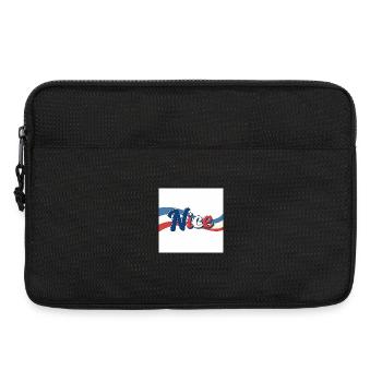 Nice like Nice - Laptop bag 13" - black - Front