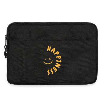 Happiness Shirt – Minimal Summer Design - Laptop bag 13" - black - Front