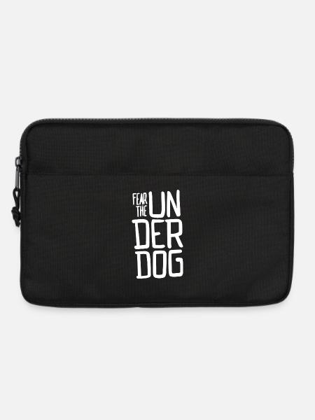 Fürchte dich vor dem unformer Hund Grafik T-Shirt - Laptoptasche 13" - Schwarz