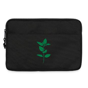 Heilkraut - Laptoptasche 13" - Schwarz - Vorne