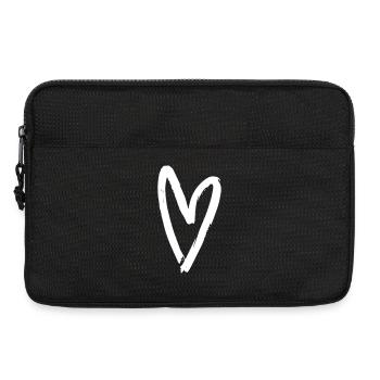 Heart Love Symbol Gift Birthday Friendship - Laptop bag 13" - black - Front