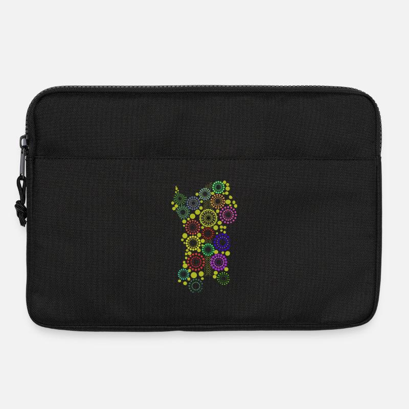 sardinien in Farbe2 - Laptoptasche 13" - Schwarz