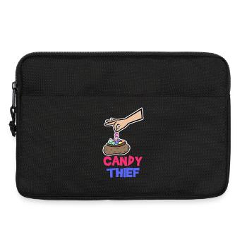 Bonbons Déclaration de dent sucrée Bonbons Snacking - Sacoche pour ordinateur portable 13 pouces - noir - Devant