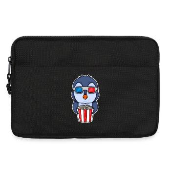 Popcorn Cinema Penguin - Laptop bag 13" - black - Front