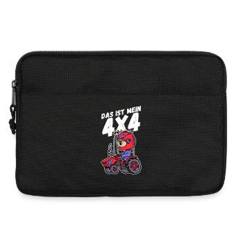 Traktor Jungbauer Statement Nutzfahrzeug Landleben - Laptoptasche 13" - Schwarz - Vorne