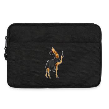 Baguette magique girafe - Sacoche pour ordinateur portable 13 pouces - noir - Devant