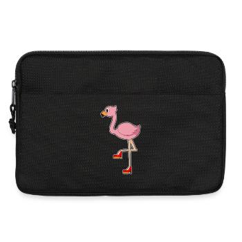 Flamingo High Heels - Laptop bag 13" - black - Front