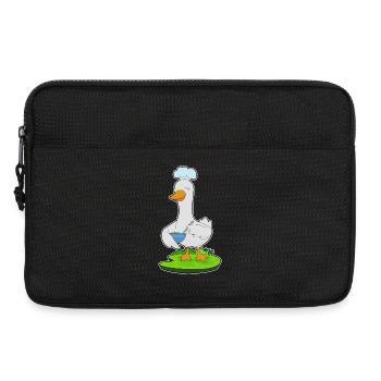 Duck Cooking Bowl Cooking - Laptop bag 13" - black - Front
