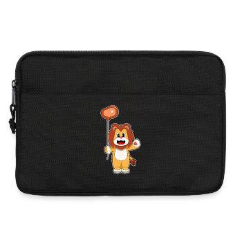 Löwe Luftballon  - Laptoptasche 13" - Schwarz - Vorne