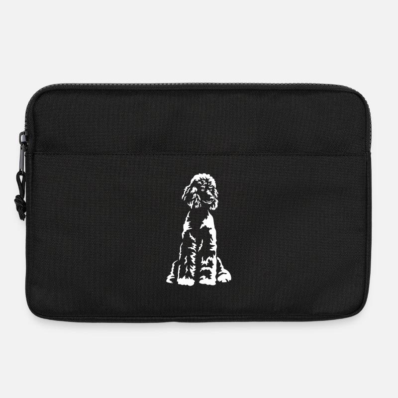 Pudel "Black Edition" - Laptoptasche 13" - Schwarz