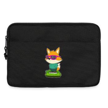 Fuchs Sonnenbrille - Laptoptasche 13" - Schwarz - Vorne