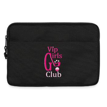 Golf féminin - Sacoche pour ordinateur portable 13 pouces - noir - Devant