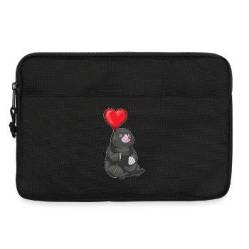 Ballon Taupe - Sacoche pour ordinateur portable 13 pouces - noir - Devant