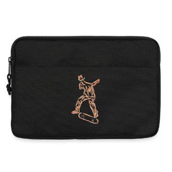 Skater Skizze - Laptoptasche 13" - Schwarz - Vorne