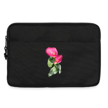 CALLASPink Calla Blossom Magic - Laptop bag 13" - black - Front