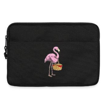 Flamingo Picnic Basket - Laptop bag 13" - black - Front