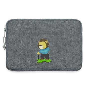 Bâton de marche Leo Pensioner - Sacoche pour ordinateur portable 13 pouces - gris chiné - Devant