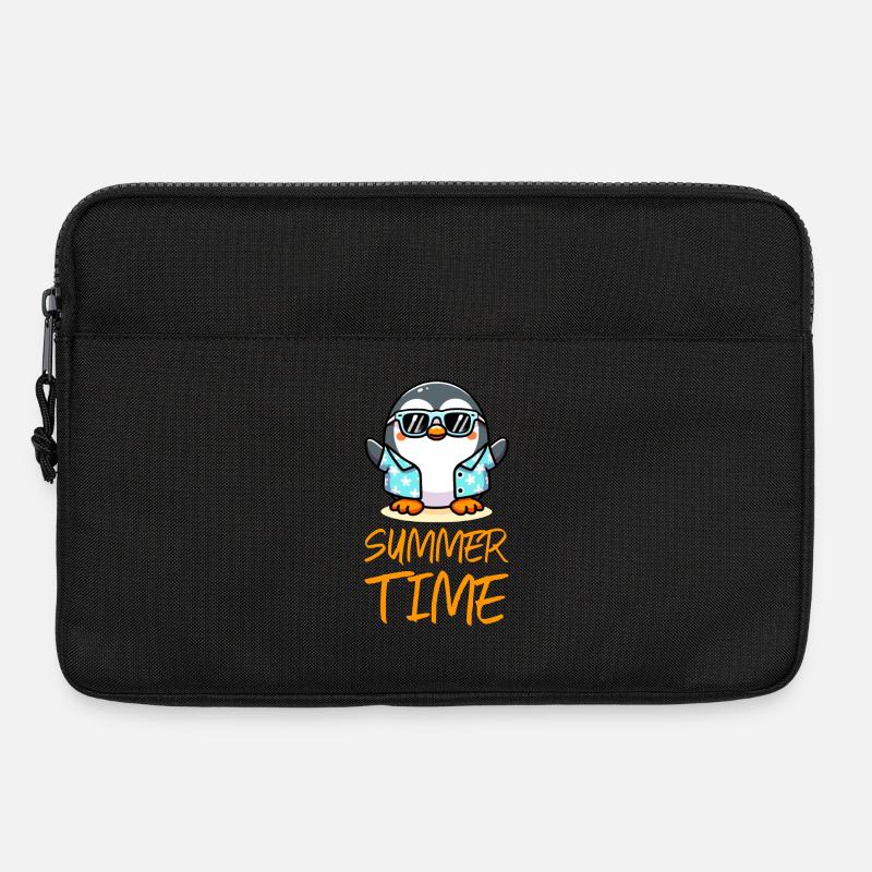 Penguin Summer Time - Laptop bag 13" - black