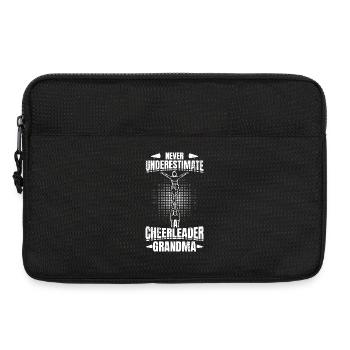 Never Underestimate Cheerleader Grandma - Laptoptasche 13" - Schwarz - Vorne