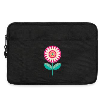 Süße bunte Blume - Laptoptasche 13" - Schwarz - Vorne