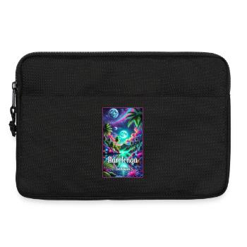 Parotonga Cook Islands Urlaub Palmen - Laptoptasche 13" - Schwarz - Vorne