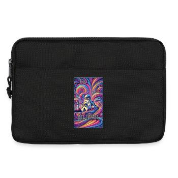Belgrade Serbia Panorama Design - Laptop bag 13" - black - Front
