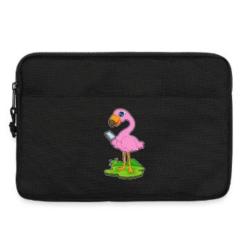Flamingo Smartphone - Sacoche pour ordinateur portable 13 pouces - noir - Devant