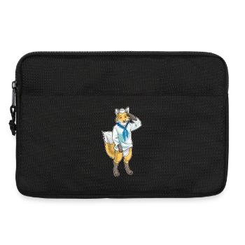 Chapeau de marin Fox Sailor - Sacoche pour ordinateur portable 13 pouces - noir - Devant