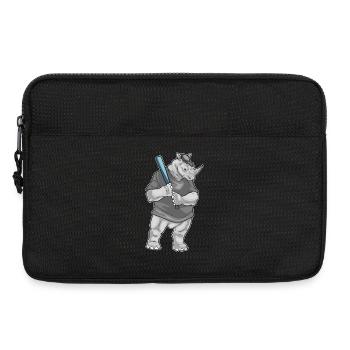Rhino Baseball Baseball Bat - Laptop bag 13" - black - Front