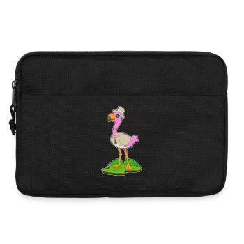 Flamingo Groom Blazer Mariage - Sacoche pour ordinateur portable 13 pouces - noir - Devant