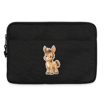 Esel - Laptoptasche 13" - Schwarz - Vorne