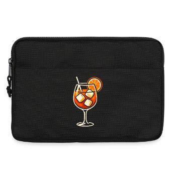 Party Spritz Glas Geschenkidee - Laptoptasche 13" - Schwarz - Vorne
