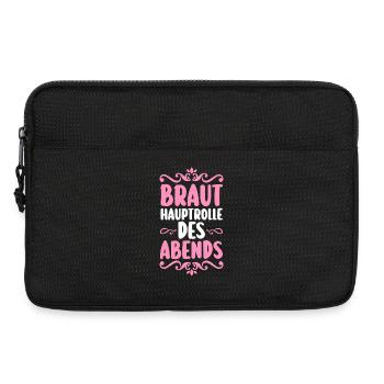 Enterrement de vie de garçon Équipe Mariée Enterrement de vie de jeune fille - Sacoche pour ordinateur portable 13 pouces - noir - Devant