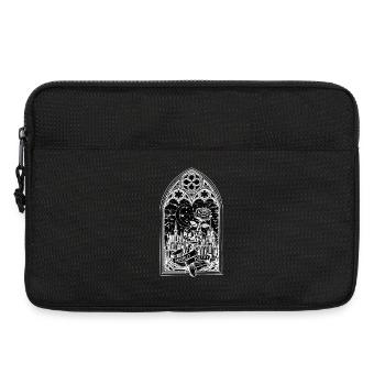 Moonlit Poetry Arch - Laptop bag 13" - black - Front