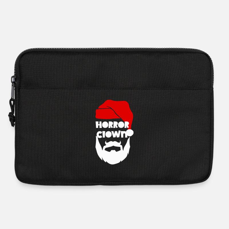 Horror Clown Santa - Laptoptasche 13" - Schwarz