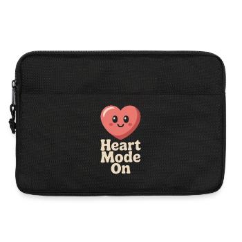 Heart Mode ON – Sweet Heart - Laptop bag 13" - black - Front