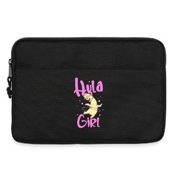 Hula Girl Alpaca - Laptop bag 13" - black - Front