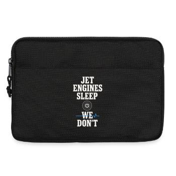 Nachtschichtrampe Des Bodenpersonals Am - Laptoptasche 13" - Schwarz - Vorne