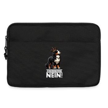 Bevor Du Fragst Berner Sennenhund Sennenhunde  - Laptoptasche 13" - Schwarz - Vorne