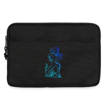 Running perfekt für jeden Rennen - Laptoptasche 13" - Schwarz - Vorne