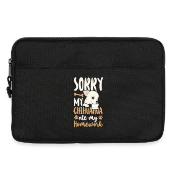 Chihuahua Chihuahueño Sorry My - Laptop bag 13" - black - Front
