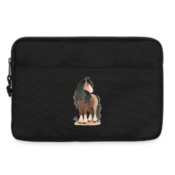 Cheval - Sacoche pour ordinateur portable 13 pouces - noir - Devant